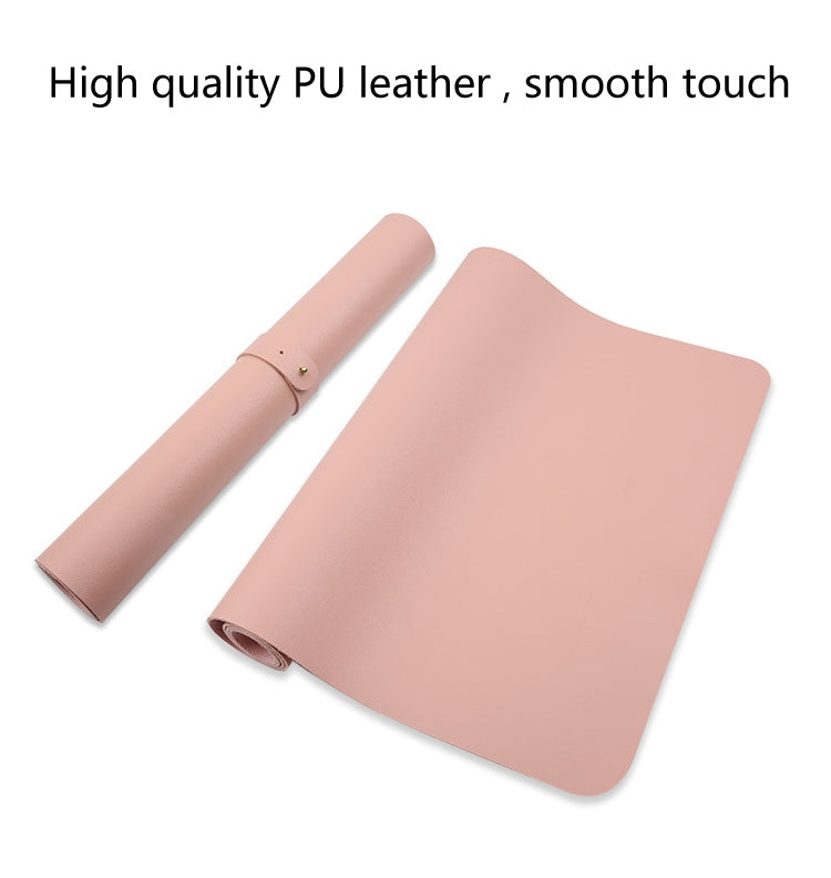 Multifunction Business PU Leather Mouse Pad Keyboard Pad Table Mat Computer Desk Mat