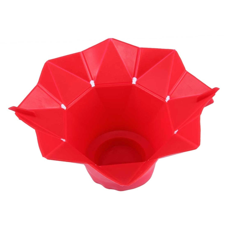 2 PCS Creative Foldable Silicone Microwave Popcorn Maker, Foldable Silicone — Foldable Silicone