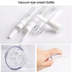 5 PCS Clear Empty Travel Portable Refillable Plastic Pump Bottle Containers, 5ml