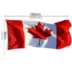 Polyester Material Canada Flag, Size: 150*90cm — Canada Flag