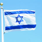 Polyester Material Israel Flag, Size: 150*90cm — view 4