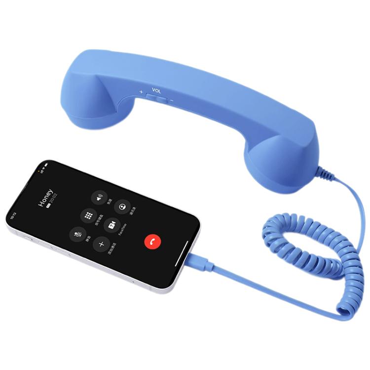 Type-C Plug Mic Retro Telephone Anti-radiation Cell Phone Handset Receiver — Type-C