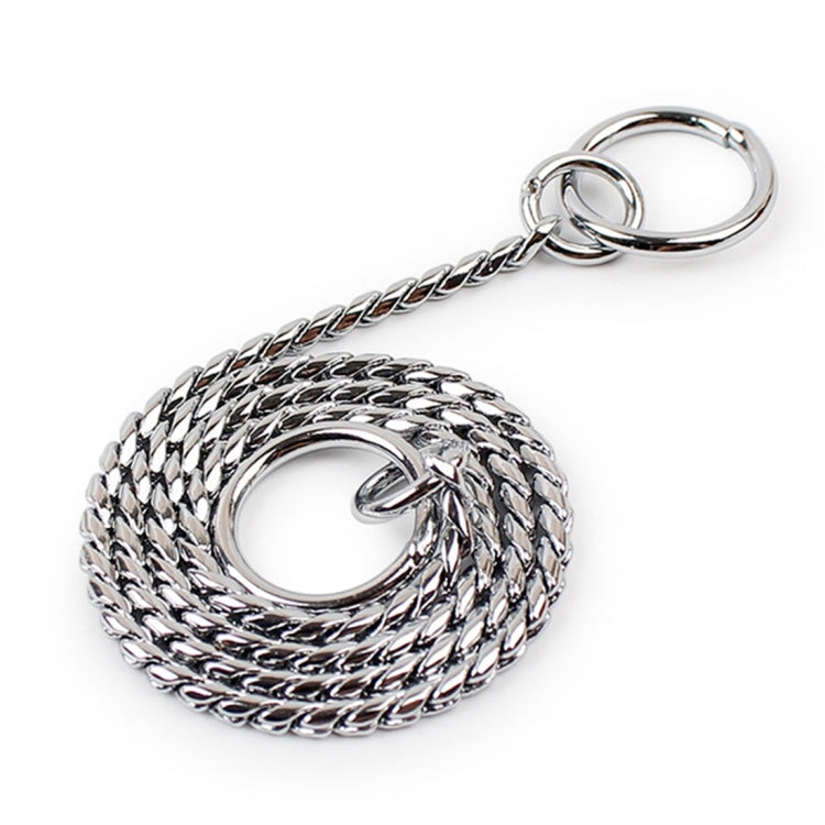 35cm Pet P Chain Pet Collars Pet Neck Strap Dog Neckband Snake Chain Dog Chain Solid Metal Chain Dog Collar