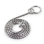 35cm Pet P Chain Pet Collars Pet Neck Strap Dog Neckband Snake Chain Dog Chain Solid Metal Chain Dog Collar