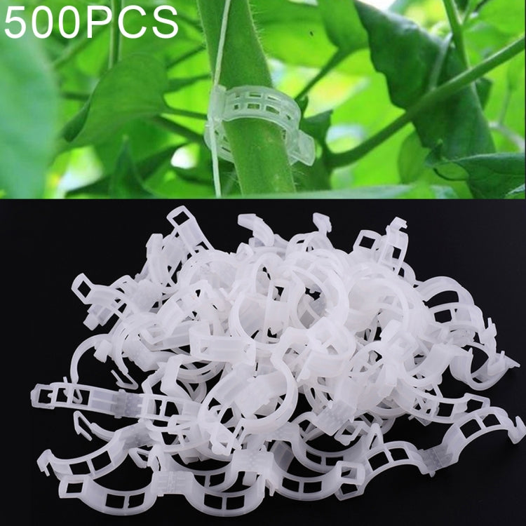 25mm Plastic Fixed Tie Clip Hanging Crane Folder Vines Plant Fixed Clip, 500 PCS