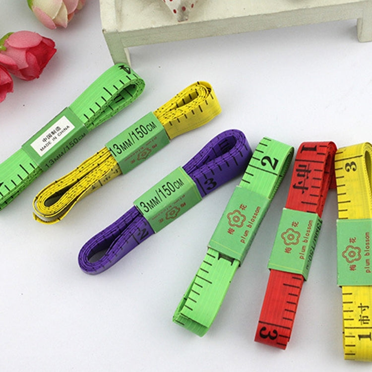 20 PCS 1.5m Long Multi-function Soft Tape Measure, Random Color Delivery — C03-11