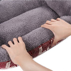 Four Seasons Genuine Warm Pet Dog Kennel Mat Teddy Pomerang Dog Mat, 110×82×20cm, Size: 3XL