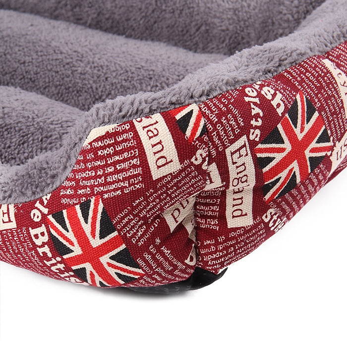 Four Seasons Genuine Warm Pet Dog Kennel Mat Teddy Pomerang Dog Mat, 110×82×20cm, Size: 3XL