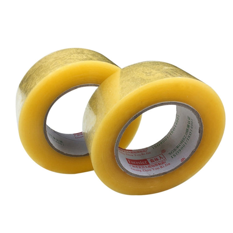 55mm Width 32mm Thickness Package Sealing Packing Tape Roll Sticker