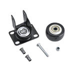 2 PCS 2 inch Furniture Cabinet Coffee Table Silent Universal Wheel