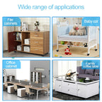 2 PCS 2 inch Furniture Cabinet Coffee Table Silent Universal Wheel