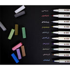 10 in 1 Creative Stationery Water Chalk Pen Watercolor Pens Scrapbooking Photo Album Metallic Art Marker Pens Gel Pen School Office Stationery