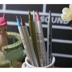 10 in 1 Creative Stationery Water Chalk Pen Watercolor Pens Scrapbooking Photo Album Metallic Art Marker Pens Gel Pen School Office Stationery