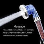3 Settings Adjustable PC Negative Ions Shower Head, Size: Large, Interface: 2cm, 3 Settings Size: Large — view 6