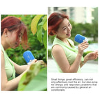 Portable Mini USB Charging Air Conditioner Refrigerating Handheld Small Fan — view 6