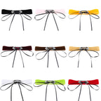 2 PCS European and American Fashion Street-snap Collar Hollow Alloy Velvet Choker Necklace, Random Color Delivery
