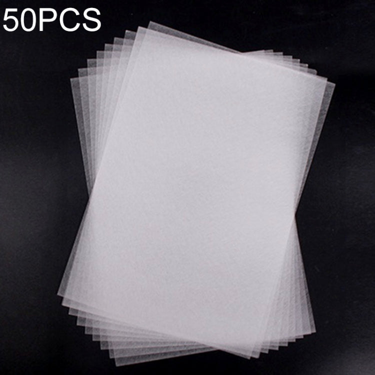 50 PCS Translucent Rough Grinding Heat Shrink Film DIY Heat Shrink Film