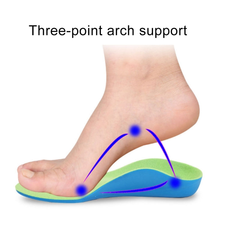 Children PU XO Leg Corrective Insole, Size: 16cm — view 7