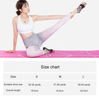 1 Pair Anti-Slip Yoga Socks Toeless Pilates Socks Ballet Yoga Pilates Barre Shoes for Women, 245-250mm Foot Length