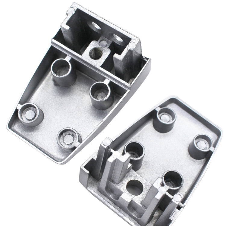 2 PCS Space Aluminum Alloy Desk Screen Clamps Screen Baffle