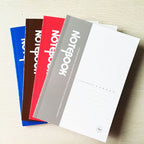 10 PCS 20 Pages A5 Soft Cover Diary Notebook Office Supply, Random Color Delivery