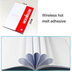 10 PCS 20 Pages A5 Soft Cover Diary Notebook Office Supply, Random Color Delivery
