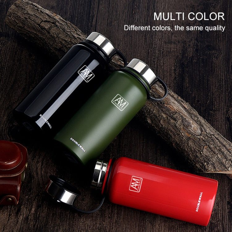 610ml Outdoor Vacuum Stainless Steel Heat Insulation Cup Portable Large Capacity Sports Bottle