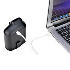 Portable Creative Hanging Waist USB Fan with Three Adjustable Wind Speed