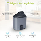 Portable Creative Hanging Waist USB Fan with Three Adjustable Wind Speed