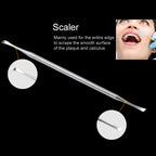10 PCS Stainless Steel Hoe Shape Dentist Tools