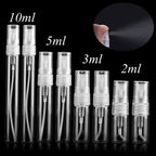 50 PCS Perfume Bottle Spray Bottle Perfume Bottle Empty Bottle, Capacity:7ML (Transparent)