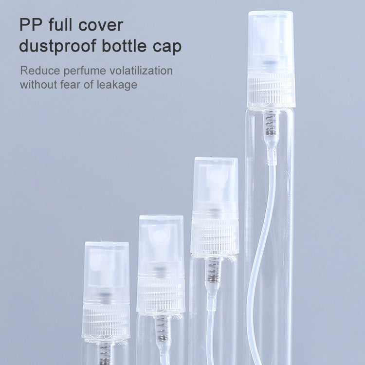 50 PCS Perfume Bottle Spray Bottle Perfume Bottle Empty Bottle, Capacity:7ML (Transparent)