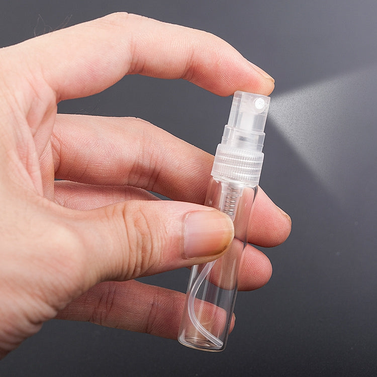50 PCS Perfume Bottle Spray Bottle Perfume Bottle Empty Bottle, Capacity:7ML (Transparent)
