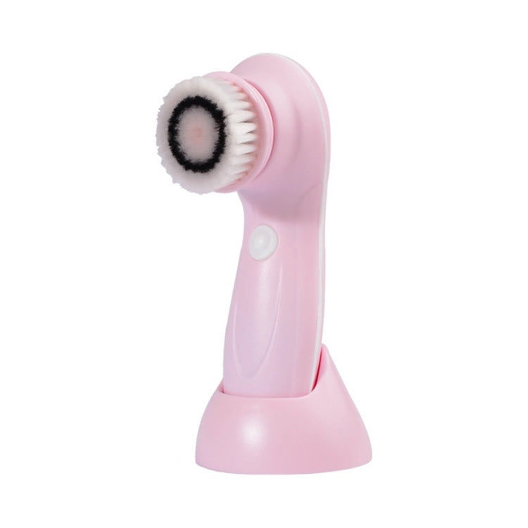 USB Charging Electronic Cleaning Face Beauty Instrument Pores Nose Blackhead Facial Cleansing Brush, 3 in 1