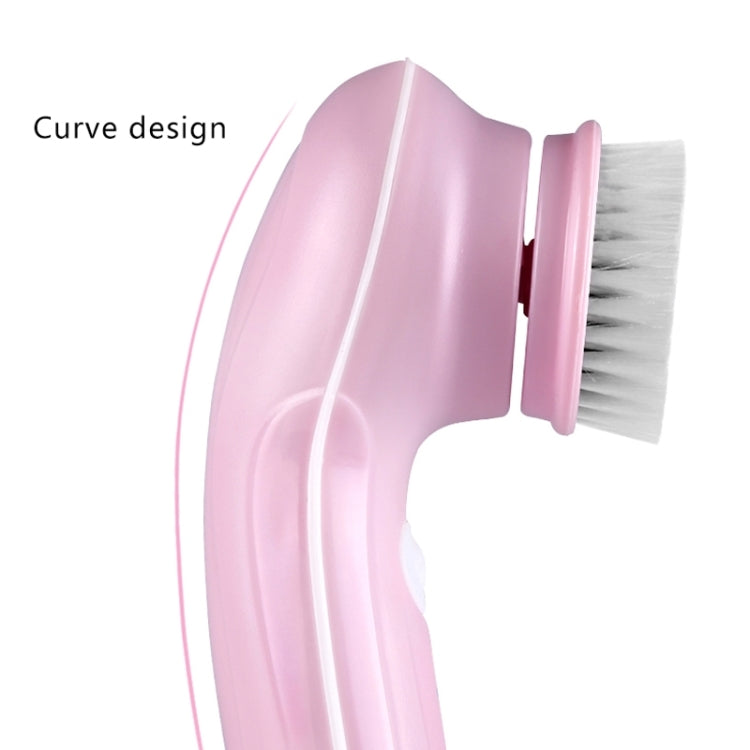 USB Charging Electronic Cleaning Face Beauty Instrument Pores Nose Blackhead Facial Cleansing Brush, 3 in 1