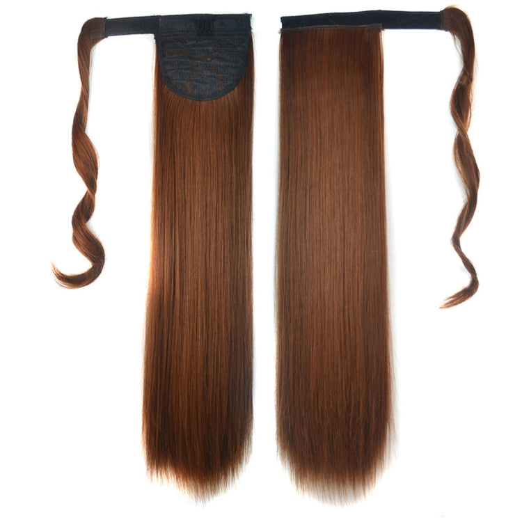 2M30# Invisible Seamless Bandage-style Wig Long Straight Hair Wig Ponytail