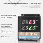 REX-C100 Thermostat + Thermocouple + SSR-80 DA Solid State Module Intelligent Temperature Control Kit