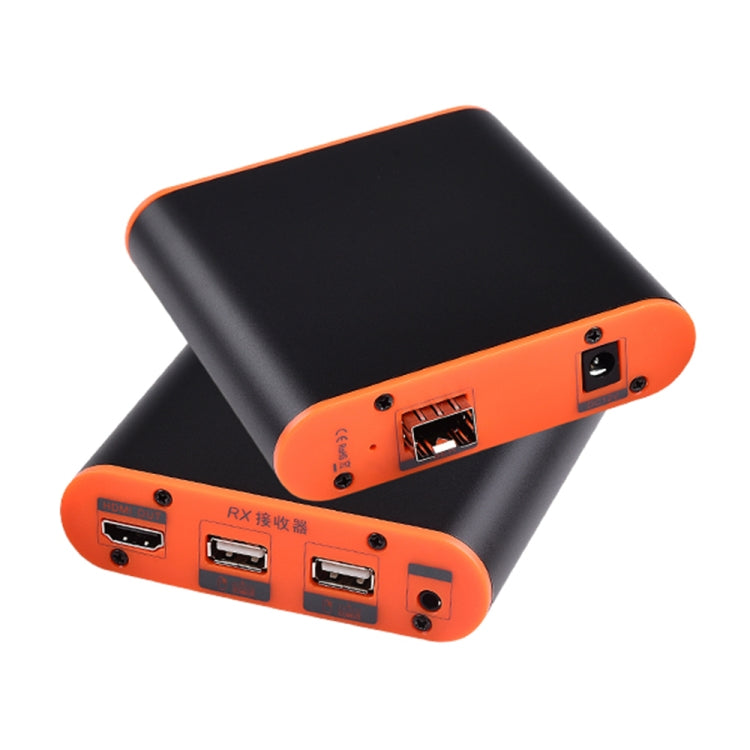 OPT882-KVM HDMI Extender (Receiver & Sender) Fiber Optic Extender with USB Port and KVM Function, Transmission Distance: 20KM — view 13