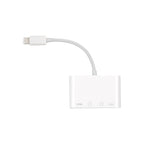 NK-103C 4 In 1 8 Pin to HDMI Multi-function Mobile Phone Converter Adapter — NK-103C