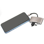 1040KEY 8 Pin to USB + Type-C / USB-C + OTG Multi-function Converter Adapter — view 3