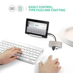 1040KEY 8 Pin to USB + Type-C / USB-C + OTG Multi-function Converter Adapter — view 6