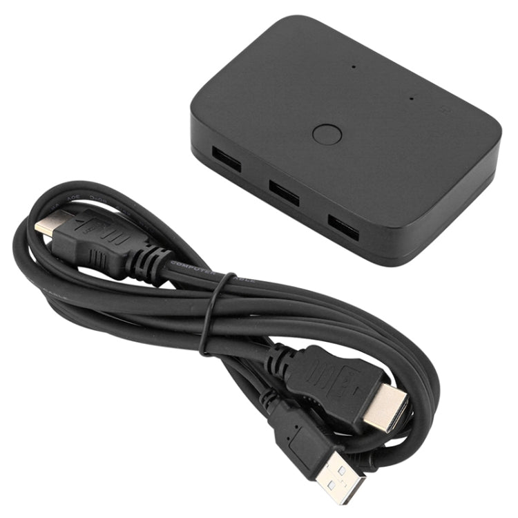 2x1 4Kx2K HDMI / USB / KVM Switch — view 3