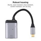 4K USB-C / Type-C to Mini DisplayPort 1.4 + PD Data Sync Adapter Cable — view 4