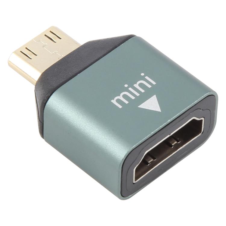 Gold-plated Head Adapter, Mini HDMI Male to HDMI Female