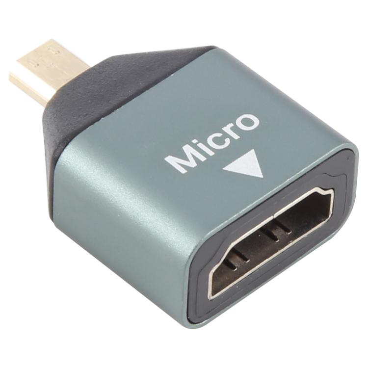 Gold-plated Head Adapter, Micro HDMI Male to HDMI Female