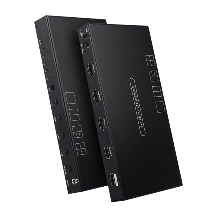 Measy MV4341 4K 30Hz 4 In 1 Out HDMI Quad Screen Splitter, Plug Type: US Plug