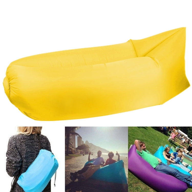 Inflatable Lounger Polyester Fabric Compression Air Bag Sofa for Beach / Travelling / Hospitality / Fishing, Size: 185cm x 75cm x 50cm, Normal Quality — view 10