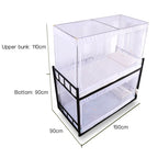 Student Dormitory Square Ceiling Zipper Mosquito Net Encryption Zipper Single Door Defence Mosquito for Lower Berth