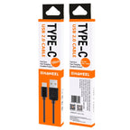 HAWEEL 1m USB-C / Type-C to USB 2.0 Data & Charging Cable — White