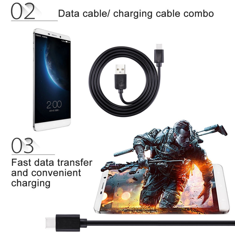 HAWEEL 1m USB-C / Type-C to USB 2.0 Data & Charging Cable — view 6